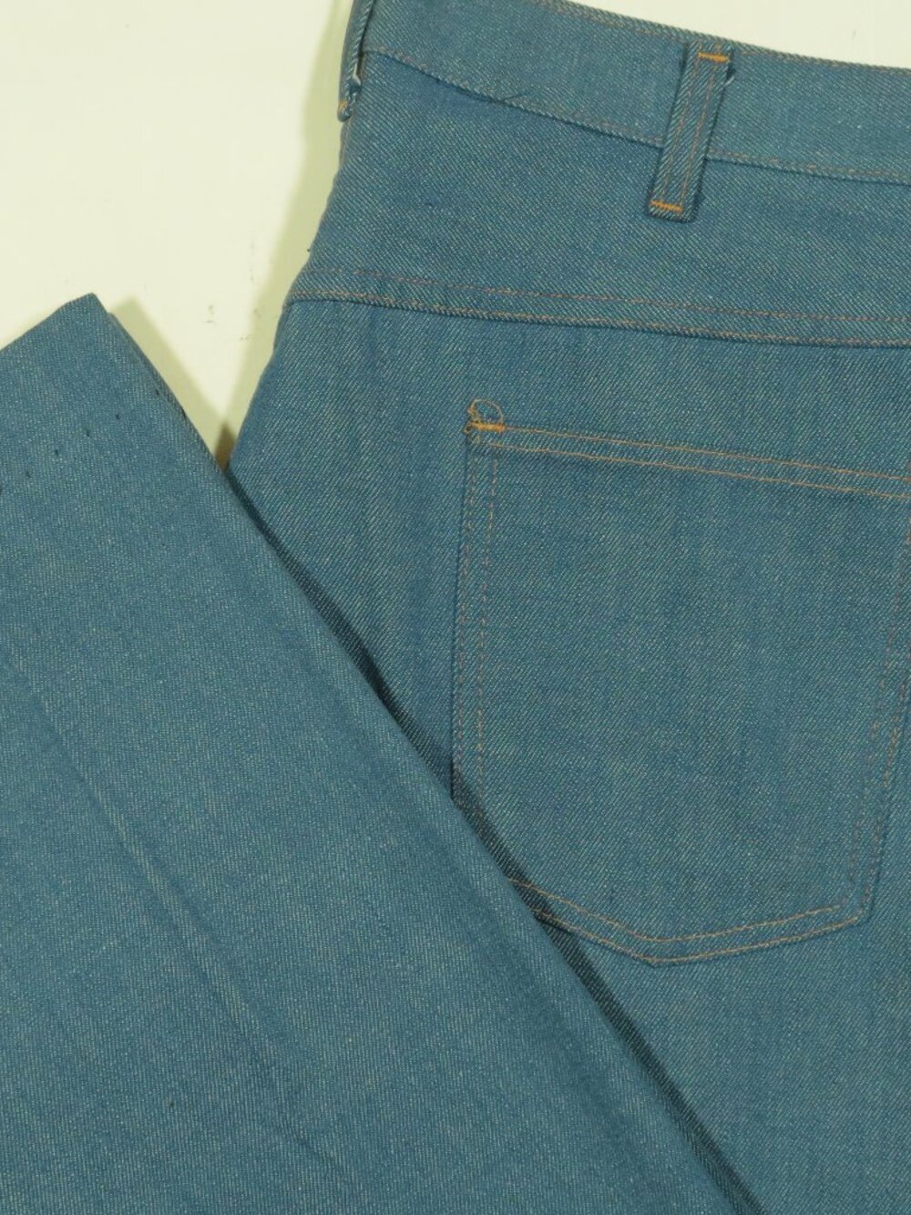 Vintage 70s JC Penney Ranchcraft Penn Prest Jeans Mens 36 Blue Straight Leg